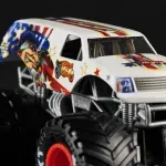 Jucarii, Copii si Bebe - Jucarii si jocuri - Vehicule si jucarii cu telecomanda - Masinute - Monster Jam Masinuta Metalica Jester Scara 1 La 64 - Infinity.ro