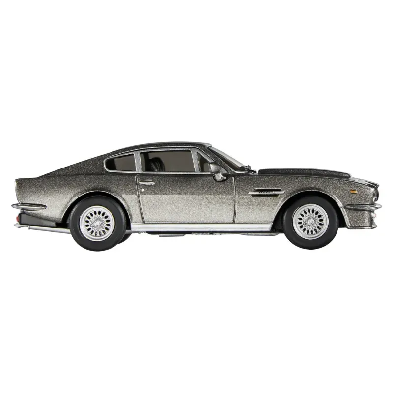 Jucarii, Copii si Bebe - Jucarii si jocuri - Vehicule si jucarii cu telecomanda - Masinute - Hot Wheels Premium Real Riders Masinuta Metalica Aston Martin V8 Vantage 1985 Scara 1 La 43 - Infinity.ro