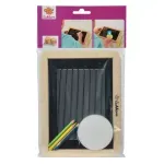 Jucarii, Copii si Bebe - Jucarii si jocuri - Jucarii & jocuri educative - Jucarii interactive - Eichhorn Tablita 25x18cm Din Lemn Pentru Scris - Infinity.ro