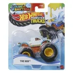 Jucarii, Copii si Bebe - Jucarii si jocuri - Vehicule si jucarii cu telecomanda - Utilaje constructie de jucarie - Hot Wheels Monster Truck Camion The 909 Cu Culori Schimbatoare Scara 1 La 64 - Infinity.ro