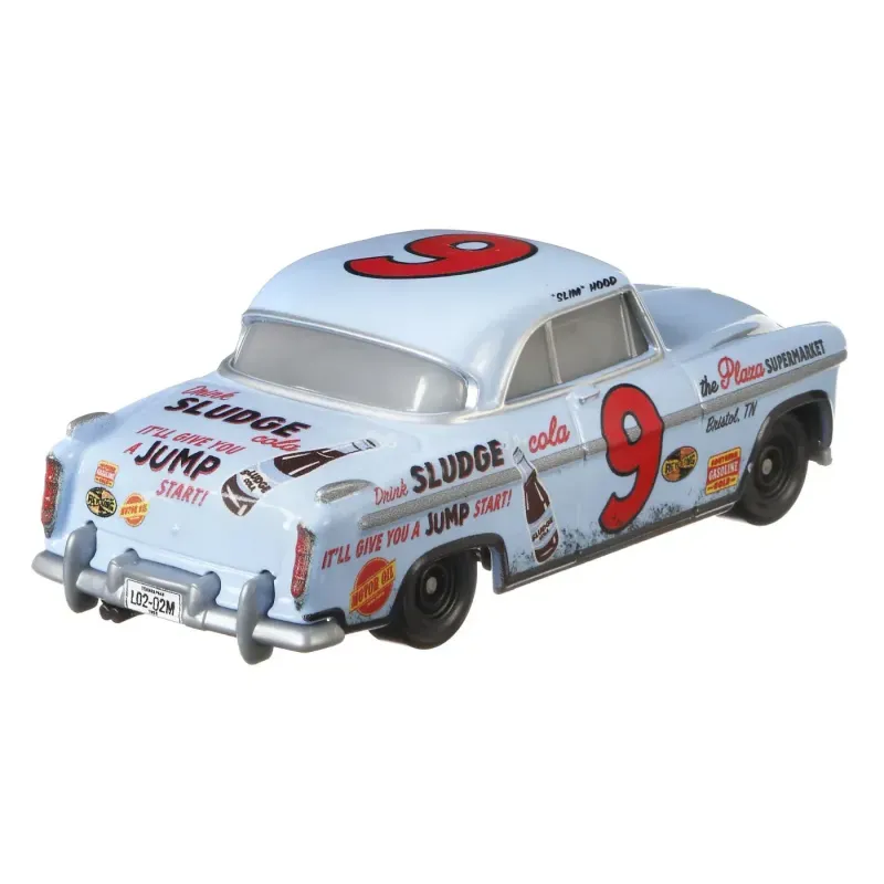 Jucarii, Copii si Bebe - Jucarii si jocuri - Vehicule si jucarii cu telecomanda - Masinute - Masinuta Metalica Cars3 Personajul Slim Hood - Infinity.ro