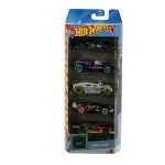 Jucarii, Copii si Bebe - Jucarii si jocuri - Vehicule si jucarii cu telecomanda - Masinute - Set 5 Masini Hot Wheels Cyber Noir - Infinity.ro