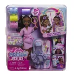 Jucarii, Copii si Bebe - Jucarii si jocuri - Papusi si accesorii - Papusi - Barbie Dream Besties Papusa Brooklyn Pregateste-te Cu Barbie - Infinity.ro