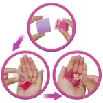 Jucarii, Copii si Bebe - Jucarii si jocuri - Papusi si accesorii - Papusi - Barbie Set Party Unboxed Reveal Papusa Barbie Mov Cu 10 Accesorii Surpriza - Infinity.ro
