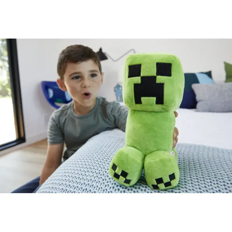 Jucarii, Copii si Bebe - Jucarii si jocuri - Figurine - Minecraft Figurina De Plus Creeper 20cm - Infinity.ro