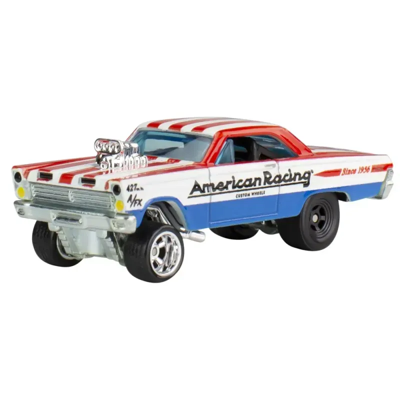 Jucarii, Copii si Bebe - Jucarii si jocuri - Vehicule si jucarii cu telecomanda - Masinute - Hot Wheels Premium Real Riders Pop Culture Masinuta Metalica Mercury Comet Cyclone 65 Scara 1:64 - Infinity.ro