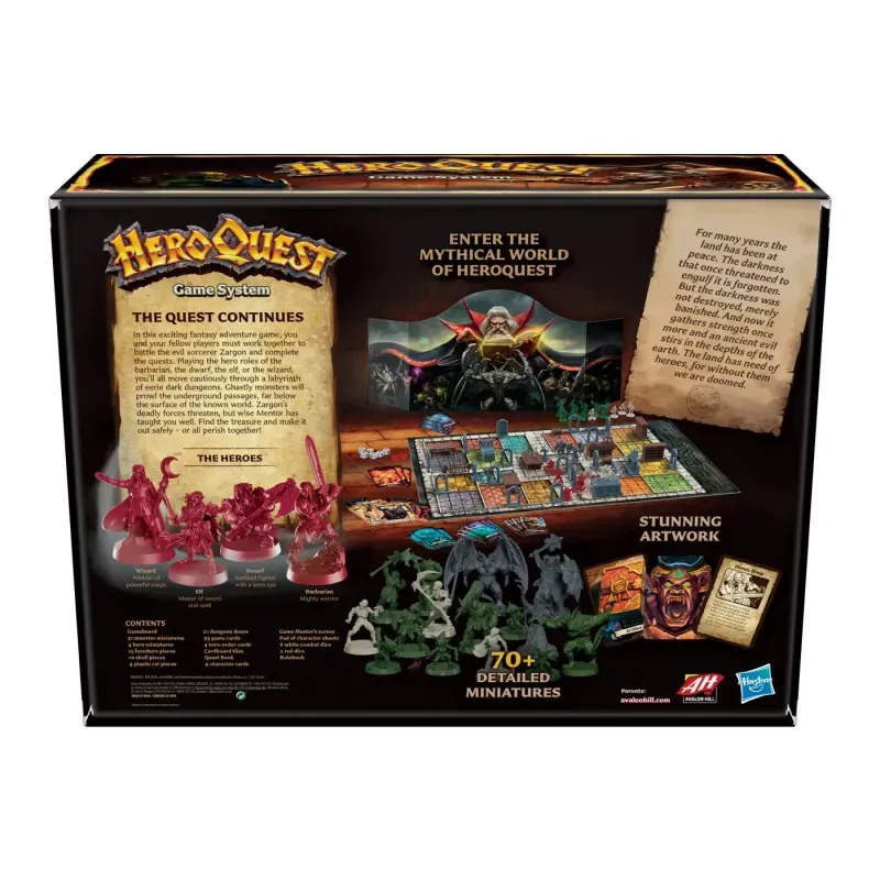 Jucarii, Copii si Bebe - Jucarii si jocuri - Jocuri si puzzle - Jocuri de societate - Joc de societate Hero Quest Joc De Societate In Limba Engleza - Infinity.ro