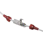 Laptop, Telefoane si Tablete - Telefoane mobile si accesorii - Accesorii Telefoane - Cabluri si adaptoare telefoane - Conector de reconectare cablu fara unelte CAT6 ecranat STP AWG 24/1-22/1 250MHz Goobay 79577 - Infinity.ro