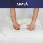 Casa si Gradina - Textile si covoare - Perne si pilote - Perne - Perna 50x70 cm, Essience Premium Collection, husa tricot bambus; umplutura fulgi memory si nanofibra extrafina; - Infinity.ro