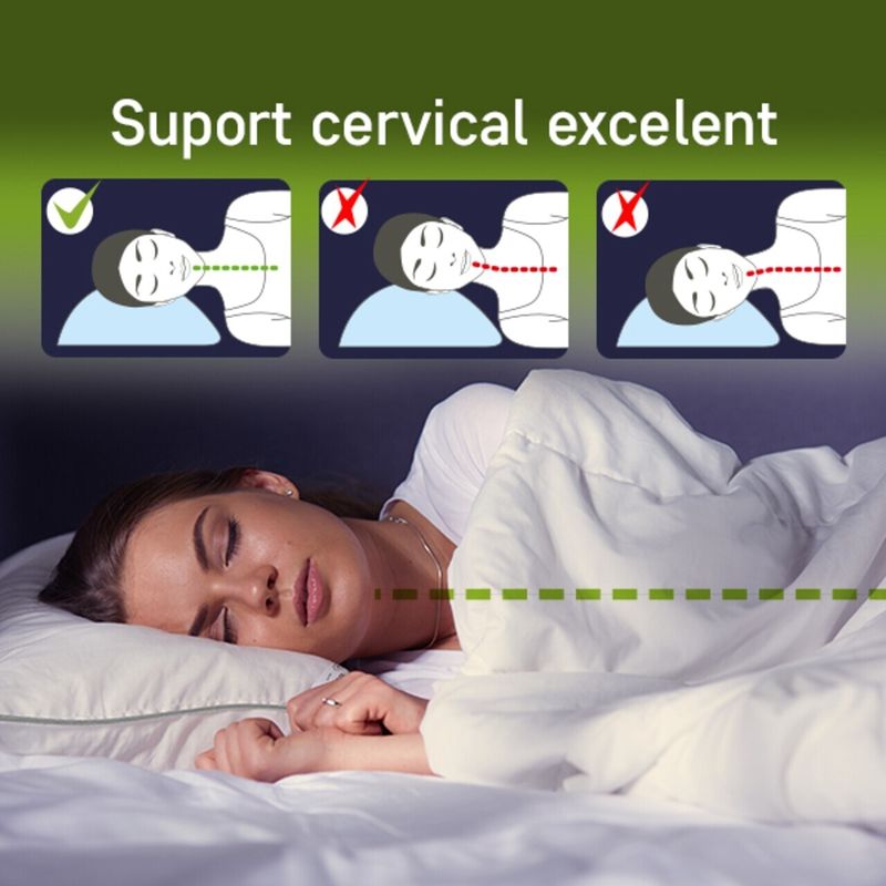 Casa si Gradina - Textile si covoare - Perne si pilote - Perne - Set 2 perne Sleep by Green Future 10% puf gasca 90% pana de gasca, 50x70 cm - Infinity.ro