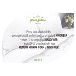 Casa si Gradina - Textile si covoare - Perne si pilote - Perne - Perna Life 3 in 1, umplutura Nanofibra si fulgi Memory, 50x70 cm - Infinity.ro