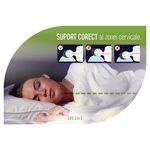 Casa si Gradina - Textile si covoare - Perne si pilote - Perne - Perna Life 3 in 1, umplutura Nanofibra si fulgi Memory, 50x70 cm - Infinity.ro