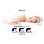 Casa si Gradina - Textile si covoare - Perne si pilote - Perne - Perna Dual Hybrid Confort, 100% puf si pana de gasca,  gel fiber 50 x 70 cm - Infinity.ro