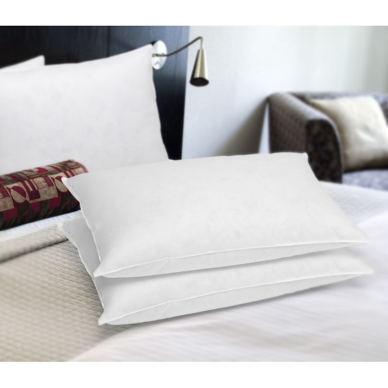 Casa si Gradina - Textile si covoare - Perne si pilote - Perne - Perna Dual Hybrid Confort, 100% puf si pana de gasca,  gel fiber 50 x 70 cm - Infinity.ro