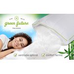 Casa si Gradina - Textile si covoare - Perne si pilote - Perne - Perna Nature, 45 x 65 cm, Alb - Bambus - Infinity.ro