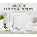 Casa si Gradina - Textile si covoare - Perne si pilote - Perne - Perna Nature, 45 x 65 cm, Alb - Bambus - Infinity.ro