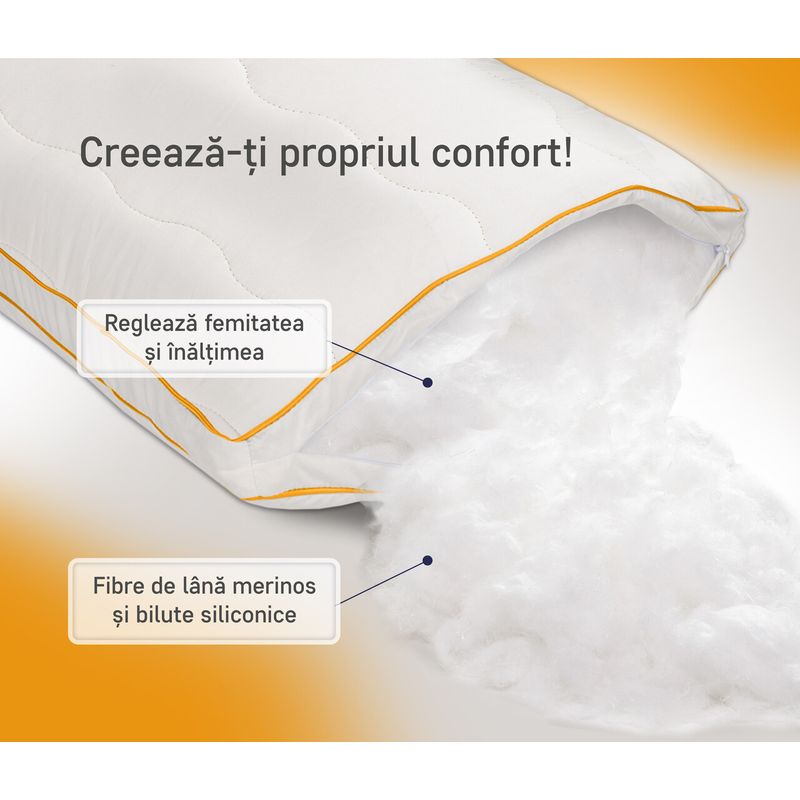 Casa si Gradina - Textile si covoare - Perne si pilote - Perne - Perna Wool 37x37 - Lana Merinos - Infinity.ro