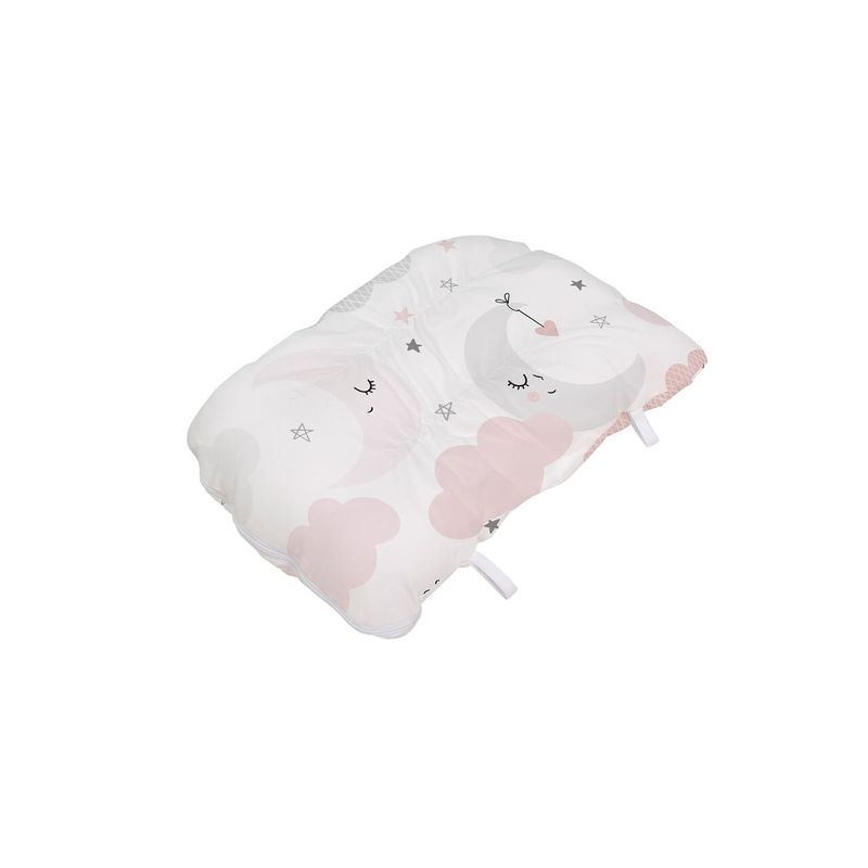 Casa si Gradina - Textile si covoare - Perne si pilote - Perne - Perna pentru gravide si alaptat, Over the Moon, Pink - Infinity.ro