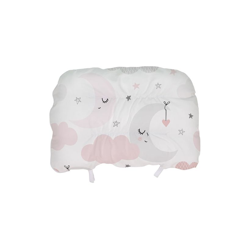 Casa si Gradina - Textile si covoare - Perne si pilote - Perne - Perna pentru gravide si alaptat, Over the Moon, Pink - Infinity.ro