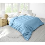 Casa si Gradina - Textile si covoare - Perne si pilote - Pilote - Pilota Alcam Damasc Bleu Ciel 180x200 cm, umplutura cu bambus, 300 g/mp - Infinity.ro