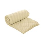 Casa si Gradina - Textile si covoare - Perne si pilote - Pilote - Pilota Alcam Damasc Ivoire 200x220 cm, umplutura cu bambus, 300 g/mp - Infinity.ro