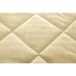 Casa si Gradina - Textile si covoare - Perne si pilote - Pilote - Pilota Alcam Damasc Ivoire 200x220 cm, umplutura cu bambus, 300 g/mp - Infinity.ro