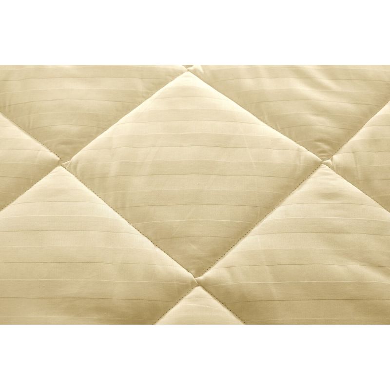 Casa si Gradina - Textile si covoare - Perne si pilote - Pilote - Pilota Alcam Damasc Ivoire 200x220 cm, umplutura cu bambus, 300 g/mp - Infinity.ro