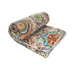 Casa si Gradina - Textile si covoare - Perne si pilote - Pilote - Pilota Alcam Kantha microfibra matlasata, 140x200 cm, 250g/mp - Infinity.ro