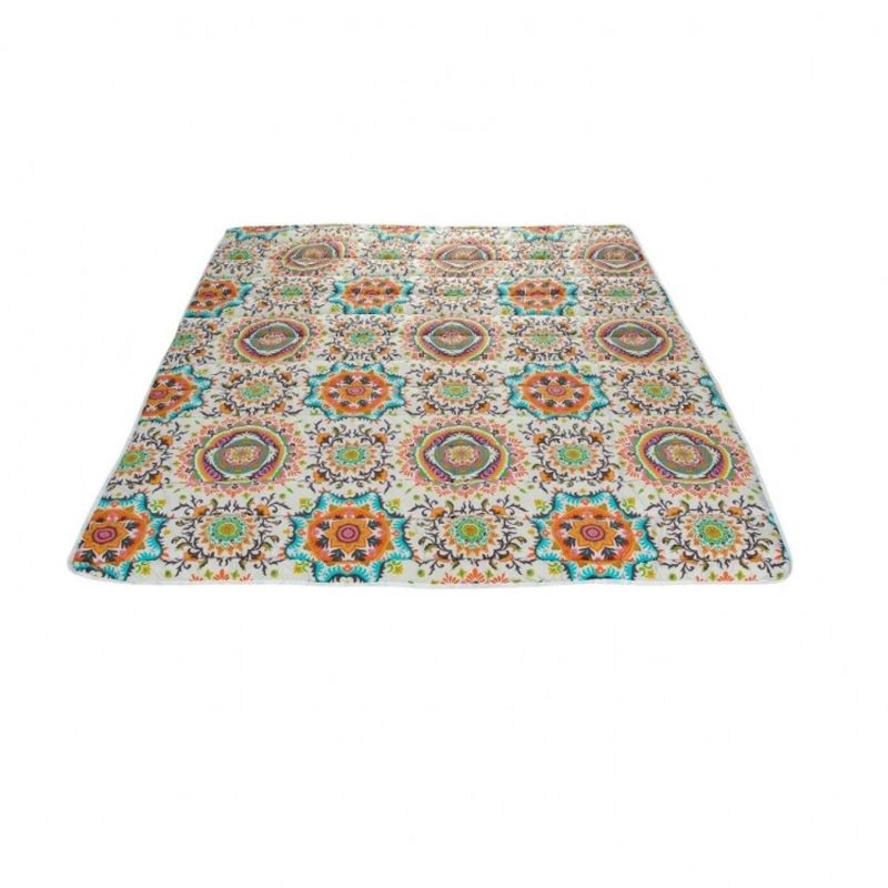 Casa si Gradina - Textile si covoare - Perne si pilote - Pilote - Pilota Alcam Kantha microfibra matlasata, 140x200 cm, 250g/mp - Infinity.ro