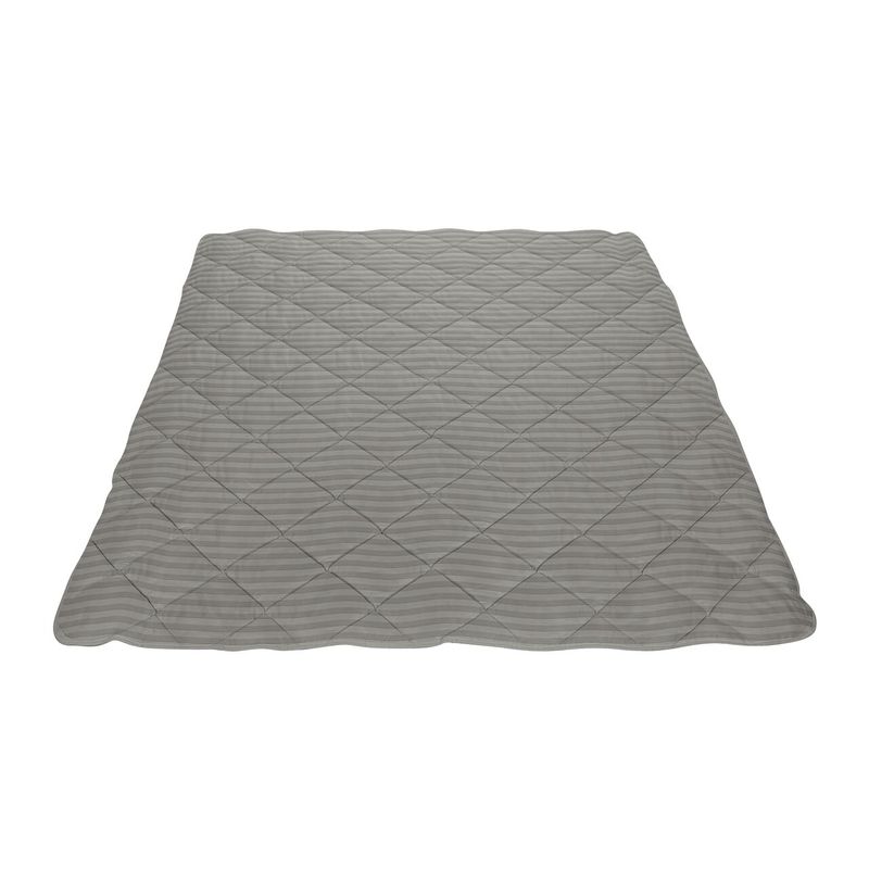 Casa si Gradina - Textile si covoare - Perne si pilote - Pilote - Pilota Alcam Damasc Grey 180x200 cm, umplutura cu bambus, 300 g/mp - Infinity.ro