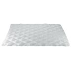 Casa si Gradina - Textile si covoare - Perne si pilote - Pilote - Pilota Alcam de vara din microfibra alba 140x200 cm, 150g/mp - Infinity.ro