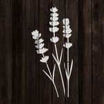 Casa si Gradina - Decoratiuni - DIY - Sabloane decorative pereti - Sablon Perete vopsire, tencuiala 0.7mm Lavender Stencil Refolosibil, model MXSP7173, 100 x 100 mm - Infinity.ro