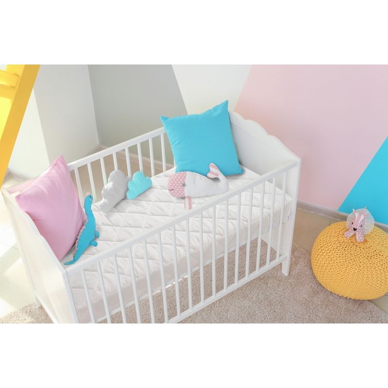 Casa si Gradina - Mobilier - Mobilier copii - Saltele patut copii - Saltea copii Fibre Cocos Green Future, husa detasabila, 70x140 cm, H 10 cm - Infinity.ro