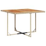 Casa si Gradina - Gradina si terasa - Mobilier exterior - Seturi mobila gradina - Set mobilier de gradina cu perne, 5 piese, bej, poliratan - Infinity.ro