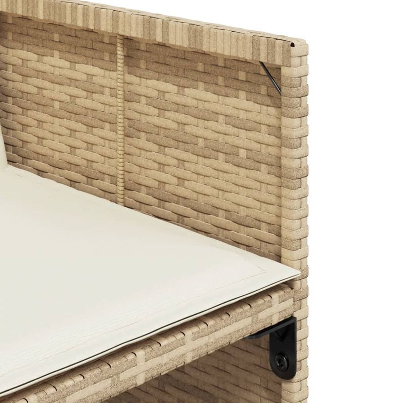 Casa si Gradina - Gradina si terasa - Mobilier exterior - Seturi mobila gradina - Set de masa pentru gradina, 9 piese, cu perne, bej, poliratan - Infinity.ro