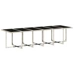 Casa si Gradina - Gradina si terasa - Mobilier exterior - Seturi mobila gradina - Set mobilier de gradina cu perne 13 piese gri deschis poliratan - Infinity.ro