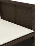 Casa si Gradina - Gradina si terasa - Mobilier exterior - Seturi mobila gradina - Set mobilier de gradina cu perne, 17 piese, maro, poliratan - Infinity.ro