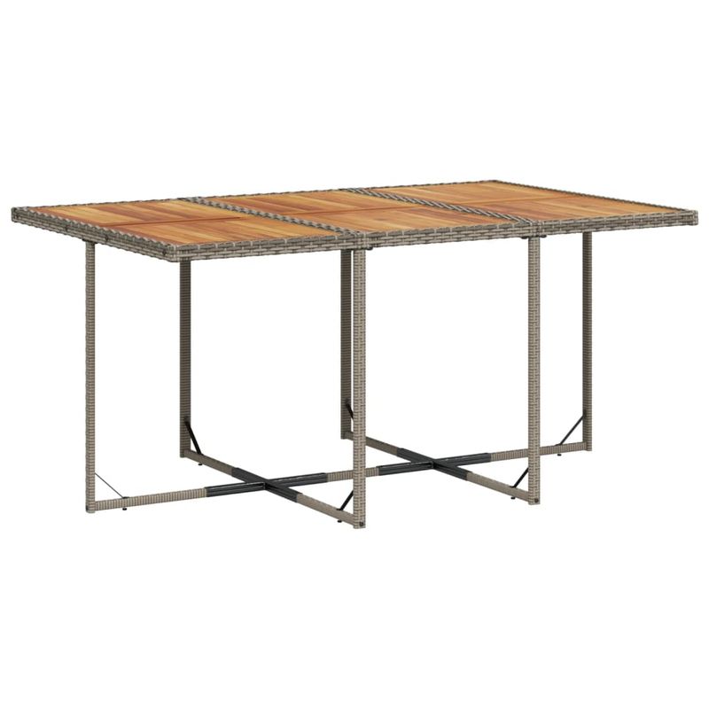 Casa si Gradina - Gradina si terasa - Mobilier exterior - Seturi mobila gradina - Set mobilier de gradina cu perne, 11 piese, gri, poliratan - Infinity.ro