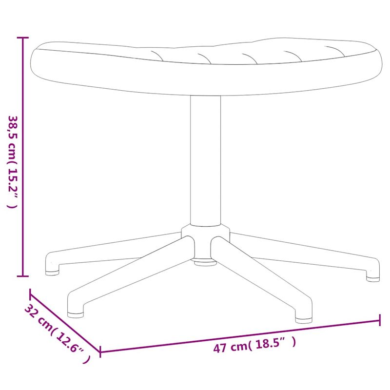 Casa si Gradina - Mobilier - Scaune si fotolii - Fotolii - Fotoliu de relaxare cu taburet, verde inchis, catifea - Infinity.ro