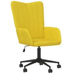Casa si Gradina - Mobilier - Scaune si fotolii - Fotolii - Fotoliu de relaxare, galben mustar, catifea - Infinity.ro