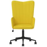 Casa si Gradina - Mobilier - Scaune si fotolii - Fotolii - Fotoliu de relaxare, galben mustar, catifea - Infinity.ro