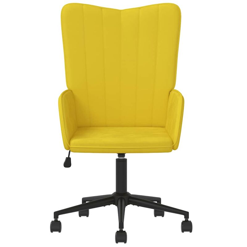 Casa si Gradina - Mobilier - Scaune si fotolii - Fotolii - Fotoliu de relaxare, galben mustar, catifea - Infinity.ro