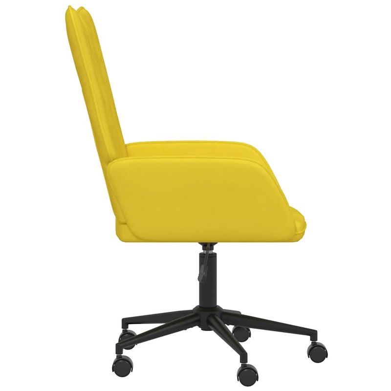 Casa si Gradina - Mobilier - Scaune si fotolii - Fotolii - Fotoliu de relaxare, galben mustar, catifea - Infinity.ro