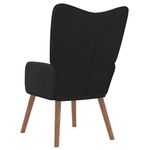 Casa si Gradina - Mobilier - Scaune si fotolii - Fotolii - Fotoliu de relaxare, negru, catifea si PVC - Infinity.ro