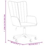 Casa si Gradina - Mobilier - Scaune si fotolii - Fotolii - Fotoliu de relaxare, galben mustar, catifea - Infinity.ro