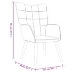 Casa si Gradina - Mobilier - Scaune si fotolii - Fotolii - Fotoliu de relaxare, negru, catifea si PVC - Infinity.ro