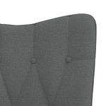 Casa si Gradina - Mobilier - Scaune si fotolii - Fotolii - Fotoliu de relaxare, gri inchis, material textil - Infinity.ro