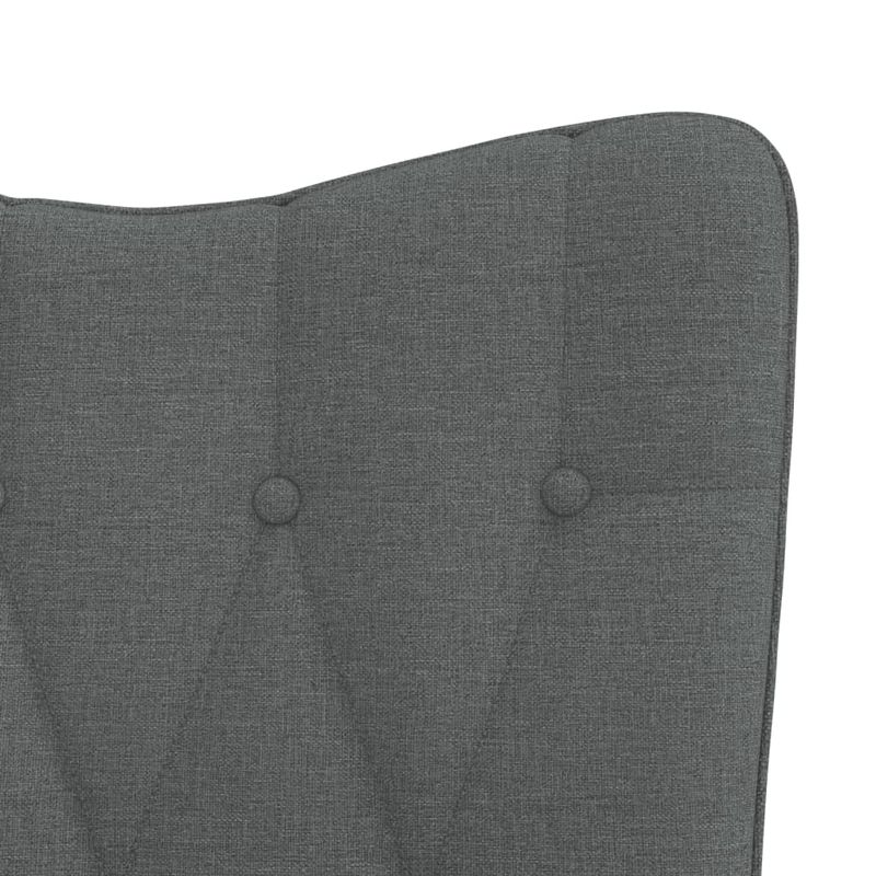 Casa si Gradina - Mobilier - Scaune si fotolii - Fotolii - Fotoliu de relaxare, gri inchis, material textil - Infinity.ro