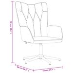 Casa si Gradina - Mobilier - Scaune si fotolii - Fotolii - Fotoliu de relaxare, gri inchis, material textil - Infinity.ro