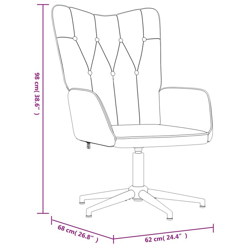 Casa si Gradina - Mobilier - Scaune si fotolii - Fotolii - Fotoliu de relaxare, gri inchis, material textil - Infinity.ro